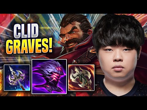 CLID TRIES GRAVES WITH NEW ITEMS! - HLE Clid Plays Graves JUNGLE vs Lee Sin! | Preseason 2023