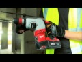 Milwaukee Akumuliatorinis perforatorius HD18 HX-0 18V (be akum. ir kroviklio)
