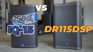Video thumbnail for Turbosound iQ15 vs Behringer DR115DSP Audio Performance Comparison by Eric Chee