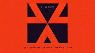 Chvrches - Recover (Lyrics Video)