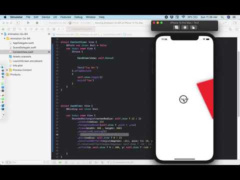 CardView Animation Using SwiftUI