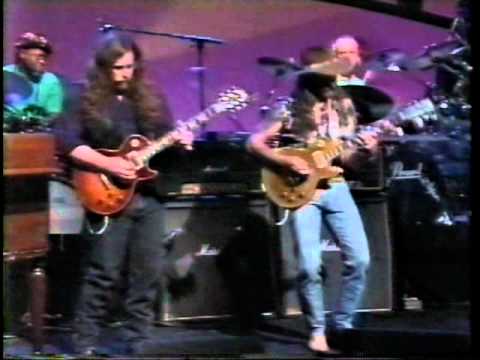 Allman Brothers - Good Clean Fun - Tonight Show 1990