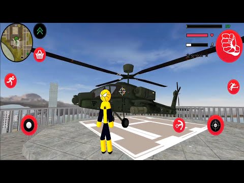 Mafia Spider Stickman Rope Hero Android Gameplay