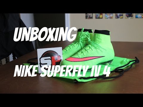 Unboxing Cristiano Ronaldo Nike Superfly IV 4 Electric Green