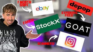 Which Platform Is Best For Buying Sneakers?! Stockx vs Goat vs Ebay