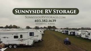 Sunnyside RV Storage...Drop in, Anytime!