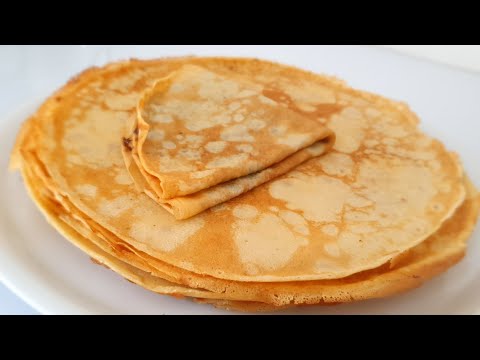 very light and ultra-fluffy crepes