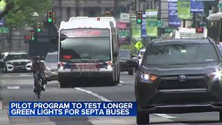 SEPTA's green light pilot program to give buses more time to get through intersections