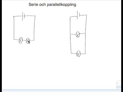 Serie och parallellkoppling - teori