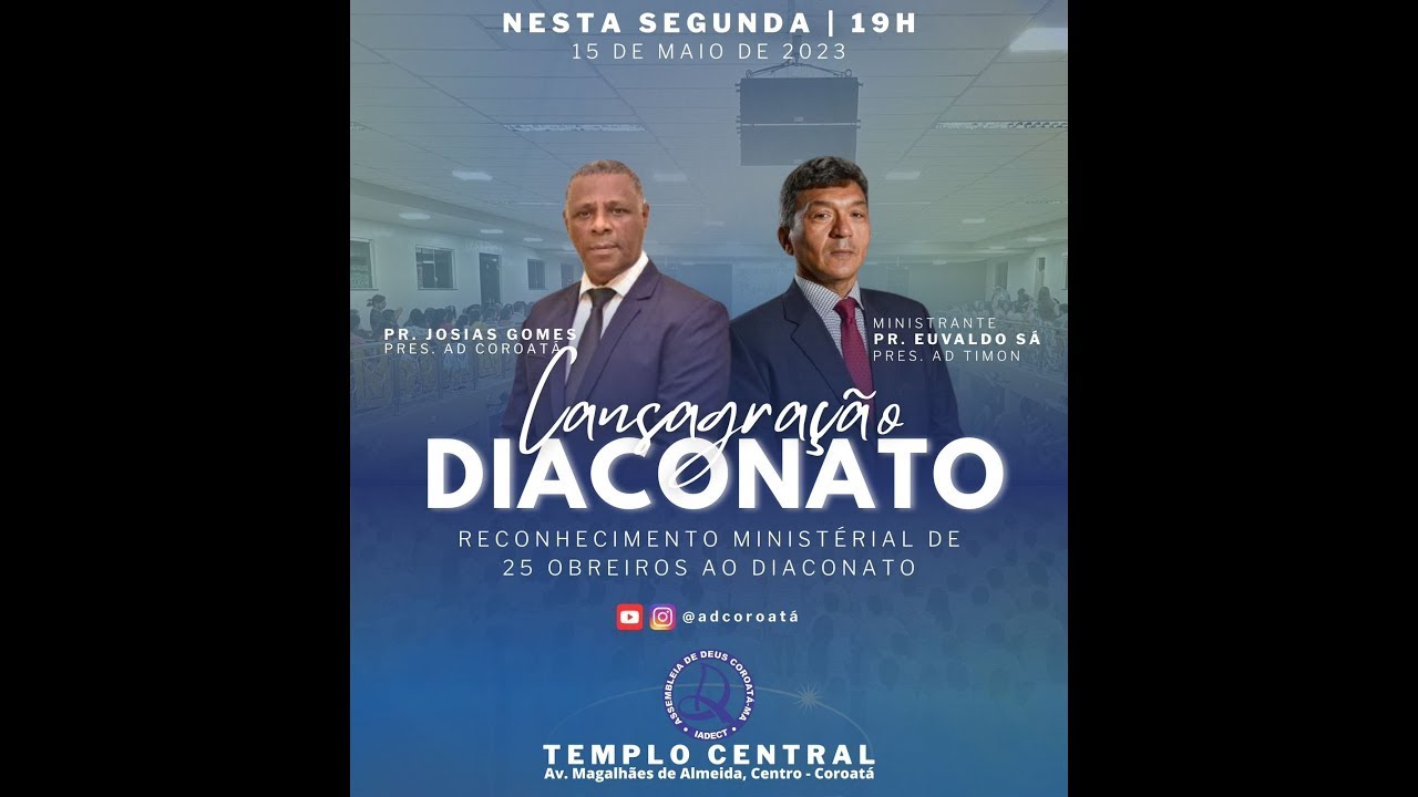 CULTO DE DOUTRINA   PR  JOSIAS GOMES