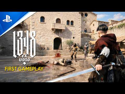 1348 EX VOTO First Gameplay Demo | EXCLUSIVE PS5 Realistic Medieval Combat like Kingdom Come