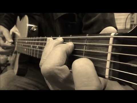 Guitar Class - Aubrey - Finger Picking and Chords Progression on Tom Anderson guitar