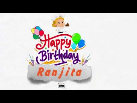 Happy Birthday Ranjita