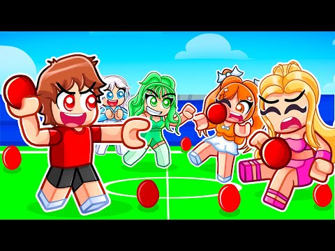 I Spent $100,000 In Roblox DODGE BALL LEGENDS To Rizz MY CRAZY FAN GIRLS…