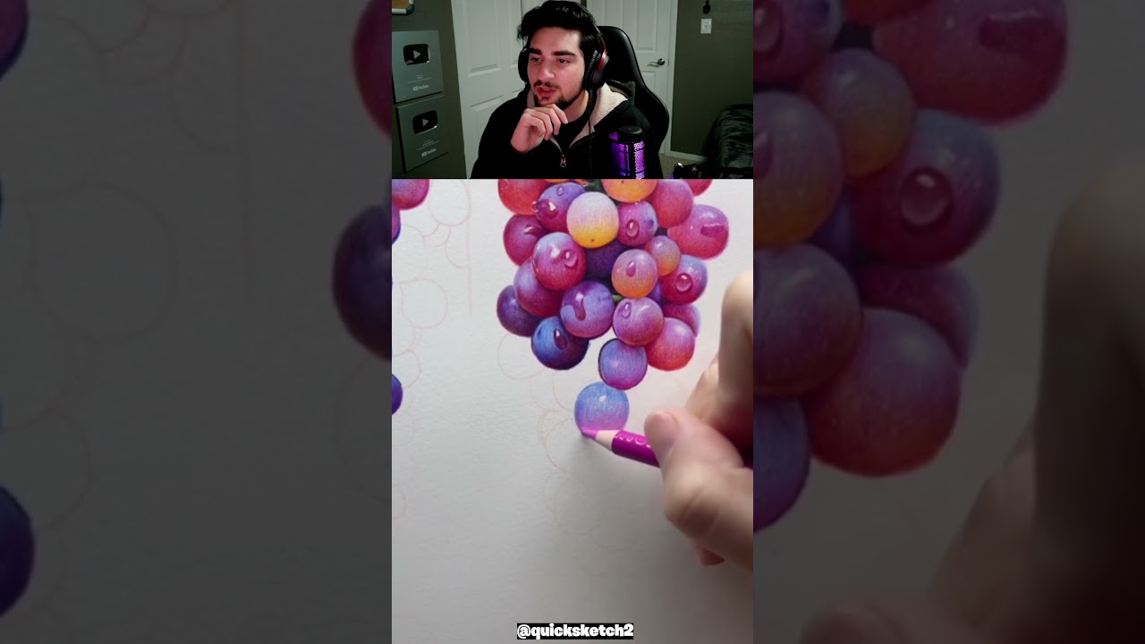 SIMPLE TUTORIAL ON DRAWING GRAPES