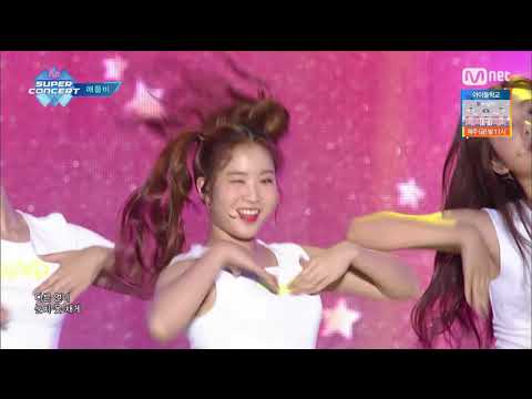 170910 Apple.B(애플비) - 우쭈쭈 @ Mnet 슈퍼콘서트