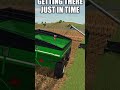 Farming with OLD SCHOOL equipment 1980s #farmingsimulator25 #farming #farmsim