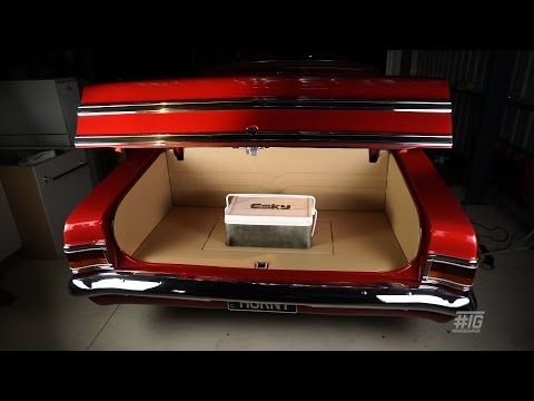 INSIDE GARAGE: James'  '71 Holden HG Kingswood