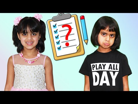 Good Habits for kids | Ashu want to learn good habit and responsibility in house