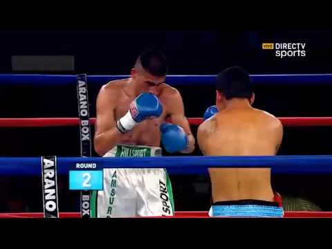 Hector "Pajarito" Sarmiento Vs Emanuel "bocha" Gonzalez (Titulo Argentino Pluma)