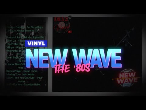 Vinyl New Wave The 80’s (compilation of songs on vinyl) #newwavesongs  #newwave80s
