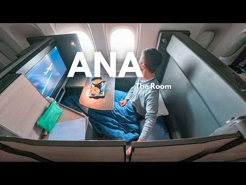 17 hours on ANA The Room All Nippon Airways Full Experience - Best Business Class