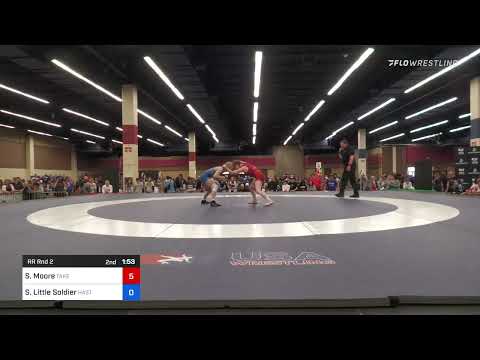 57 Kg Rr Rnd 2 - Shelby Moore, Takedown Express Wrestling Club Vs Skylar Little Soldier, Hastings