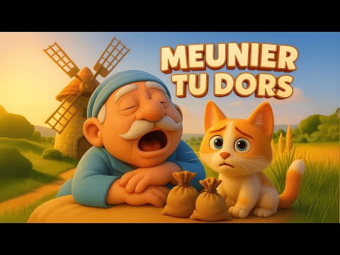 Meunier Tu Dors 😴🌾 - Chanson pour Enfants | Comptine Amusante et Éducative