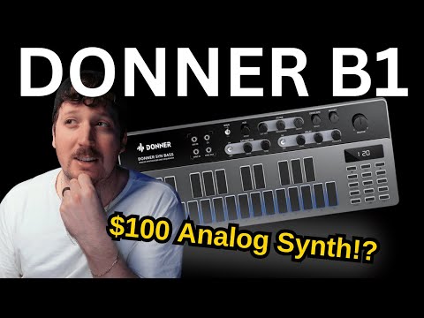 Can a Budget Synth Sound Good? Donner B1 Synthwave Jam