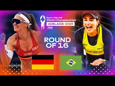 Ittlinger/Grüne vs. Carol/Rebecca - Beach World Championships 2025 | Highlights | Round of 16