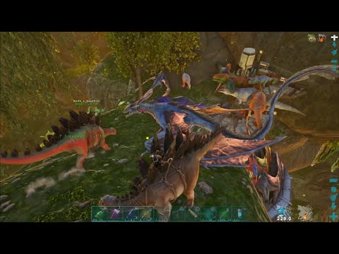 PVP Clips And Raid ARK Official PVP PS4