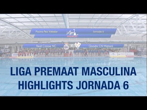 Resumen Partido de la Jornada 19/20  Real Canoe NC - Quadis Mataró Jornada 6 (M)