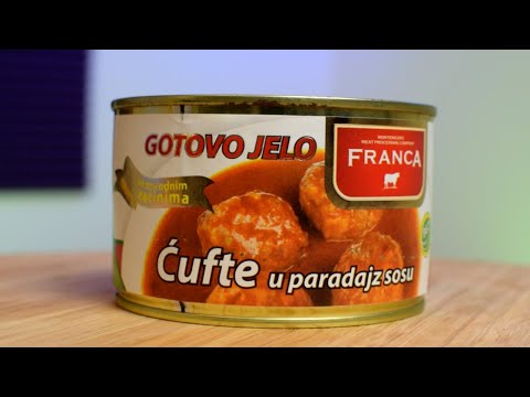 FRANCA GOTOVA JELA - ĆUFTE U PARADAJZ SOSU