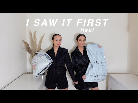 ISAWITFIRST TRY ON HAUL | Ayse and zeliha