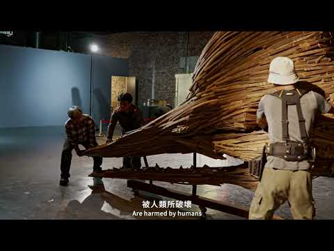 蕭壠國際藝術村【複數島-臺英藝術交流展】參展藝術家林純用創作記錄