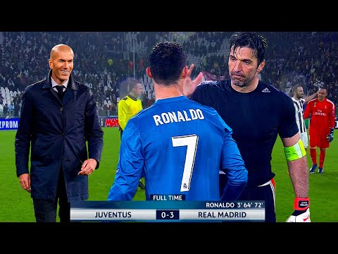 The Day Cristiano Ronaldo Showed Zidane and Buffon Who Is The Boss
