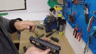 Instalace duralového předpažbí Expert