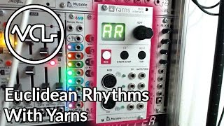 Video thumbnail for Euclidean Rhythms in Eurorack with Yarns by Voltage Control Lab