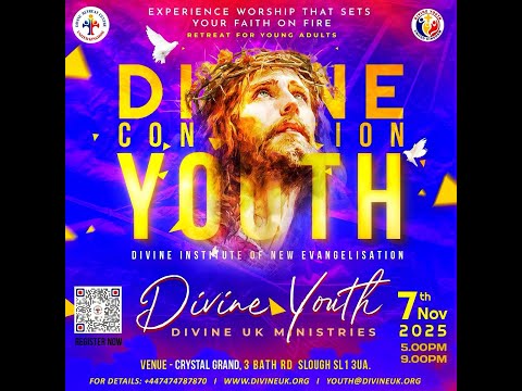 YOUTH WORSHIP (Night Vigil & Healing Service) (07 November 2025) Divine UK, Slough, London