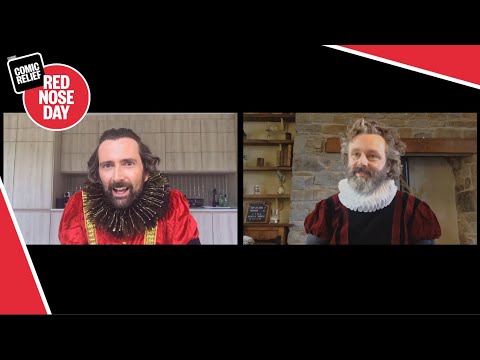Staged: David Tennant, Michael Sheen & Sir Lenny Henry | Comic Relief Special | Red Nose Day 2021
