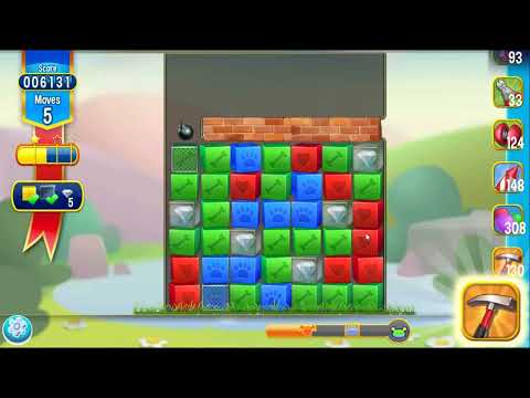 Pet Rescue Saga Level 6845 - NO BOOSTERS | SKILLGAMING ✔️