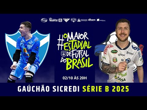 GAÚCHÃO DA SÉRIE B 2025  – VÉLEZ CAMAQUÃ X DAVID FUTSAL (02/10/25)