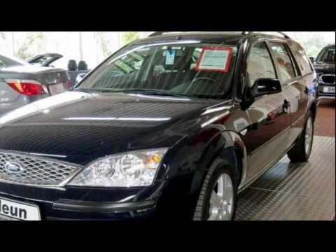 Ford Mondeo 1.8 Turnier Trend 2007  Marineblau 84759 www.autohaus.biz/bneun