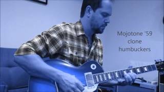 Video thumbnail for Mojotone 59 Clone Humbuckers by roknfnrol