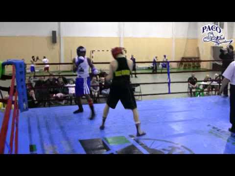 Gwarek Łęczna - Reprezentacja Szwecji kategoria 69 kg: Karol Pawlina -  Romio Bright 3:0