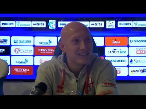 Claudio Santini dopo Novara-Alessandria