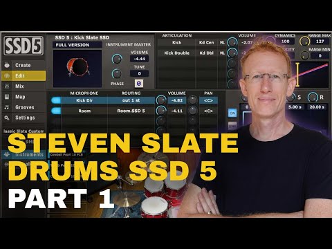 Let's Deep Dive into Steven Slate Drums (SSD5) - Part 1/2 - Review and walkthrough