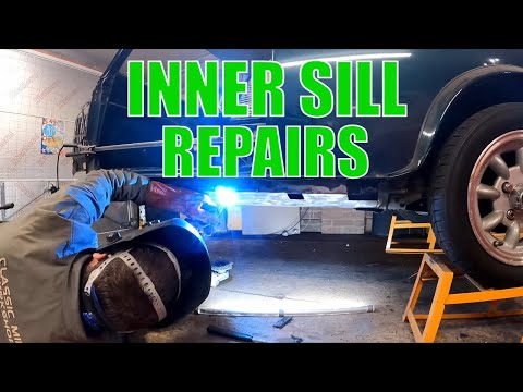 Inner Sill Repair - Classic Mini Workshop - Project Racing Green Pt.28