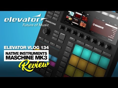 Native Instruments Maschine MK3 - Pad Controller - Test (Elevator Vlog 134 deutsch)