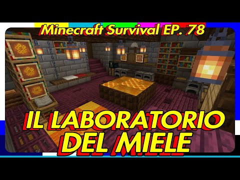 ARREDIAMO! IL LABORATORIO DEL MIELE | MINECRAFT SURVIVAL ITA EP. 78 | MCPE Bedrock PS4 ITA
